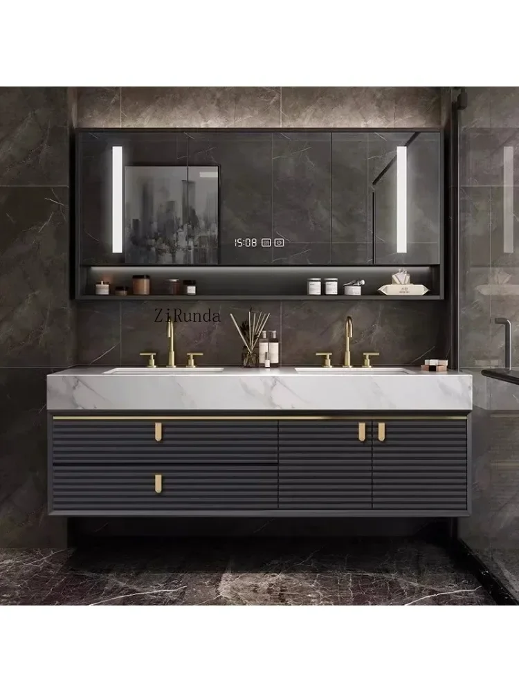 Cabinets Nordic Wall-mounted Design Smart Mirror Cabinets Fashion Furniture Arredo Bagno FYBC