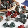 Natural High Quality African Bloodstone Minerals Raw Stone Crystal Healing Stone Rough Stone Bulk  Crystals Gemstone for Decor 3