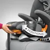 MyFit Harness + Booster Car Seat, 5-Point Seat and High Back Seat, for Children 25-100 lbs. | Atmosphere/Black 5
