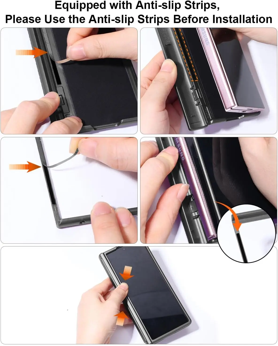 Ultra Protective Kickstand Ring Case with Magnetic Closure - Military Grade Shockproof Cover