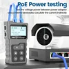 NOYAFA-Network Cable Tester, NF-488 Poe Ethernet Cable Tester, Continuity Tester, DC Power Switch, Loop-Back Test for CAT5e, CAT 4
