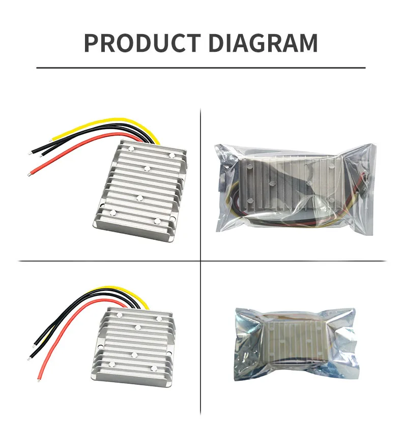 Armazenamento De Chumbo, Motorhome Carregador, DGXBY, 12V, 24V a 14.5V, 3 a 25A, 9 a 35V