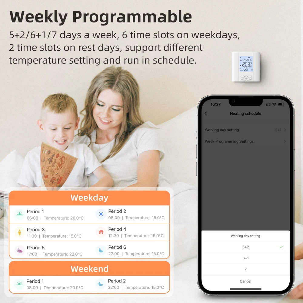 Рисунок 5 - Умный термостат MIUCDA Tuya ZigBee