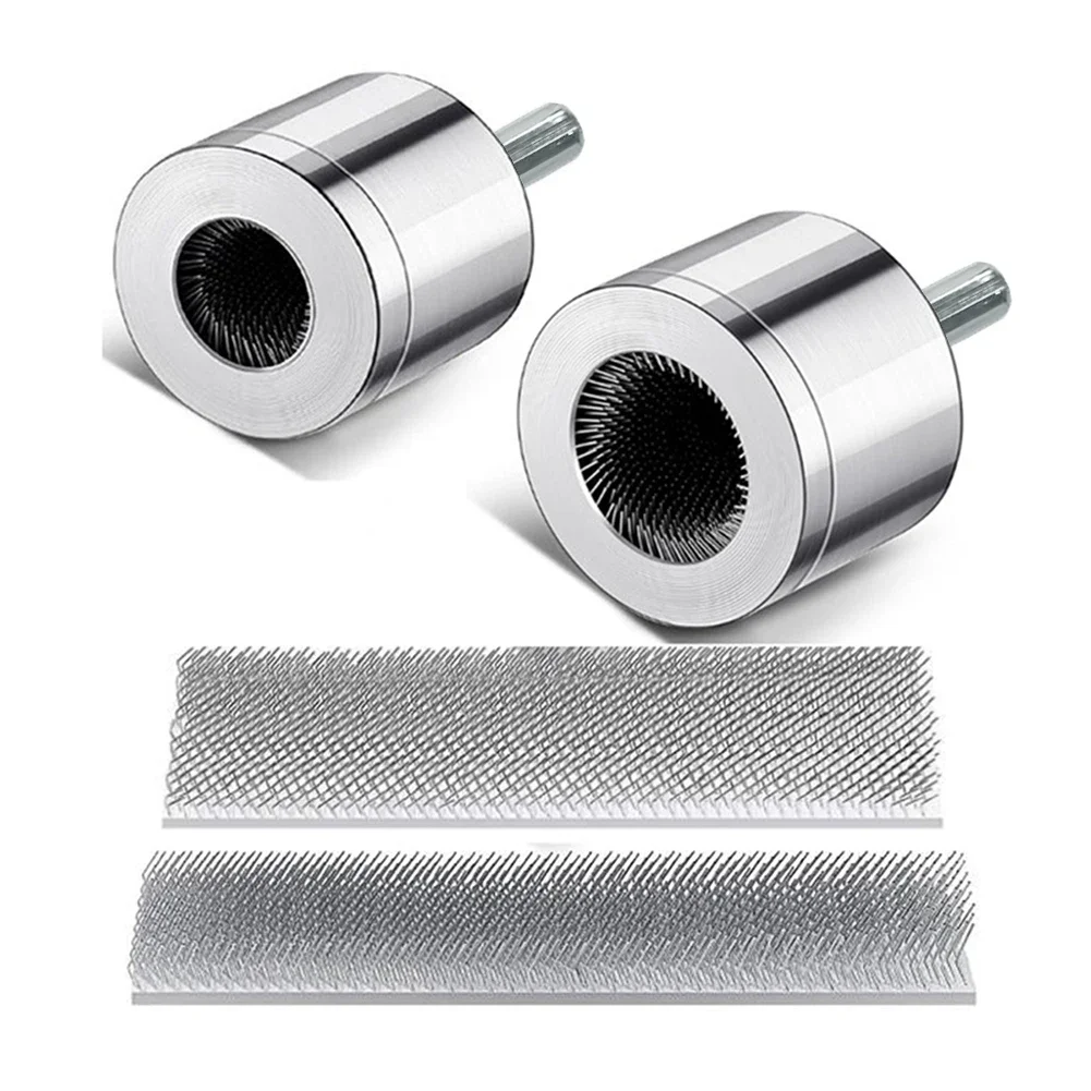 Metal Copper Pipe Cleaner Tube Cleaning Brush For Plumbers Electric Drill Bit Plumbing Cleaning Dual Head Battery Brush cleaning brush wire brush cleaning tool pipe brush