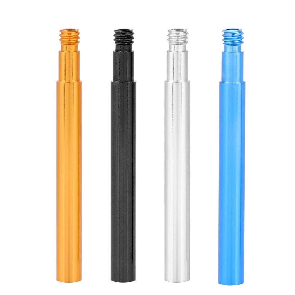 Bicycle Valve Extender 2Pcs 60mm Valve Extender Inner Tyre Valves Extension Wheel Aluminium Valve Extender