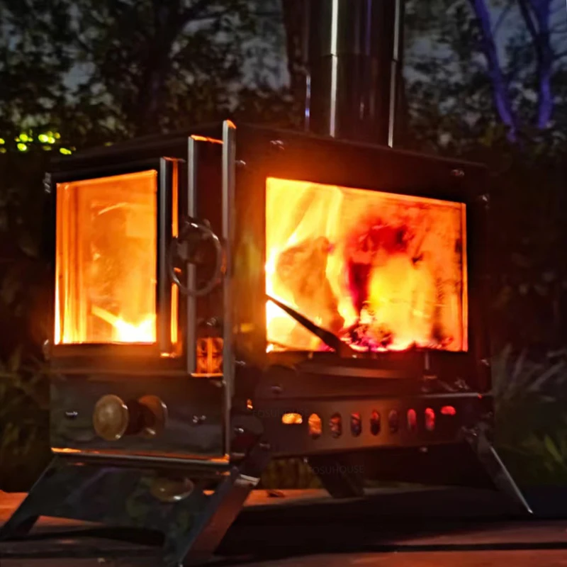 Stainless Steel Chimeneas For Outdoor Heater Wood Stove Creative