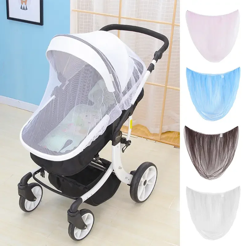 Mosquito Net for Baby Stroller Summer Pram Insect Shield Net Infants Pushchair Cart Safe Protection Mesh Pram Baby Mosquito Net