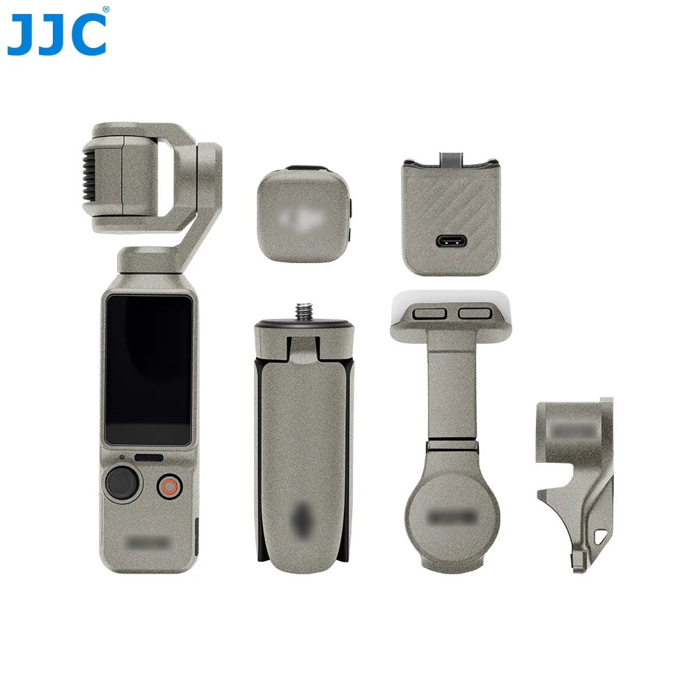 JJC 카메라 바디 스티커 보호 스킨 필름 키트 DJI 오즈모 포켓 4 스티커 스크래치 방지 포켓 4 카메라 액세서리 ?