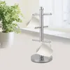 Cup Storage Mug Rack Tea Cup Organizer Tree Cup Storage Stainless Steel Mug Rack Tree Shape Storage Tea Cup Holder Organizer 6