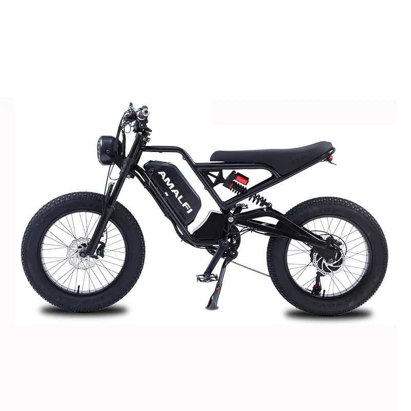 

20 inch off-road soft tail electric dirt road assist bike 1500w high speed rear drive motor snow fat tire electric ebike