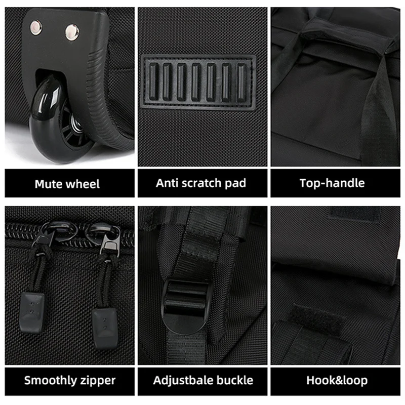 Unisex Universal Travel Bag with Wheel Large Capacity Foldable Luggage Traveling Handbag Waterproof Luggage Storage Bags XM135 travel bag