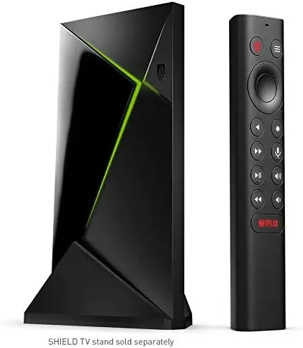 SHIELD Android TV Pro Streaming Media Player; 4K HDR movies, live sports, Dolby Vision-Atmos, 2
