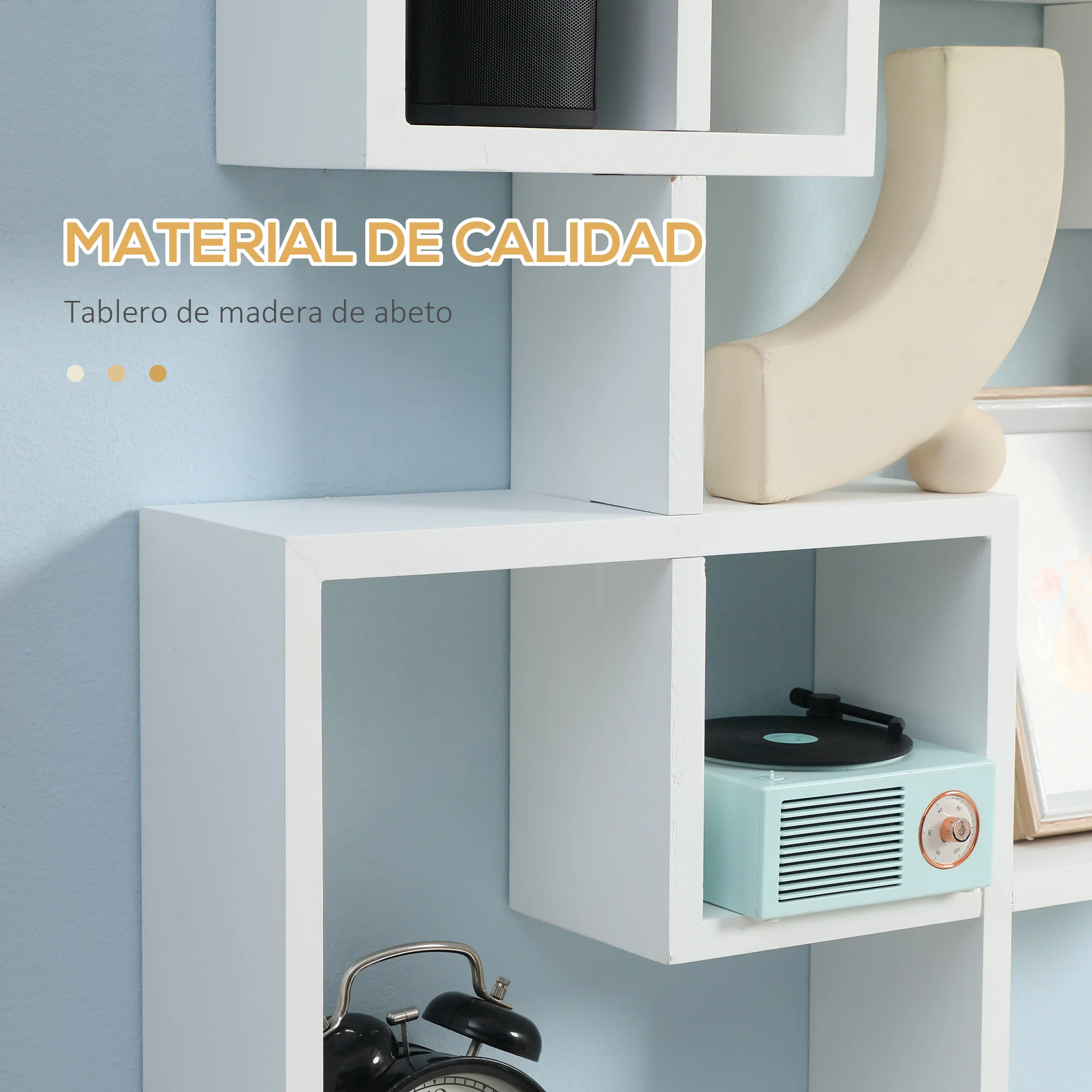 Las Mejores Ofertas En Estantería De Bambú 3 Estantes Estanterías & | EBay