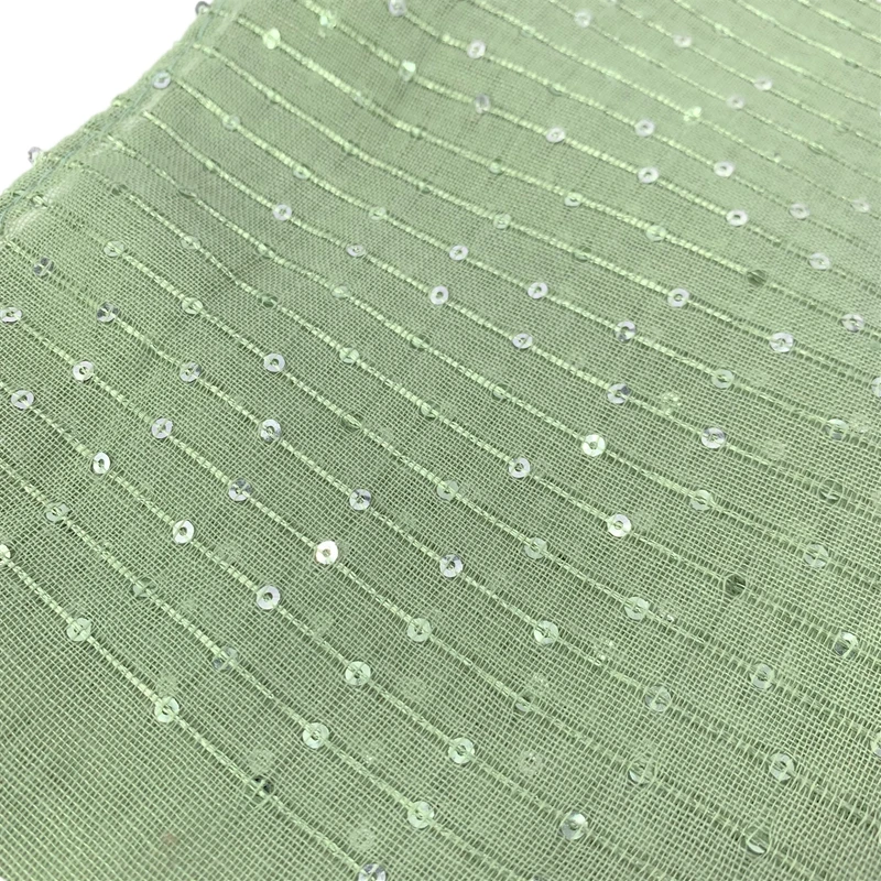 Stripe Sequins Viscose Cotton Scarf Ribbed Women Wraps Plain Muslim Hijab Headband Fringe Headscarf Islam Long Shawl 70x180cm 5