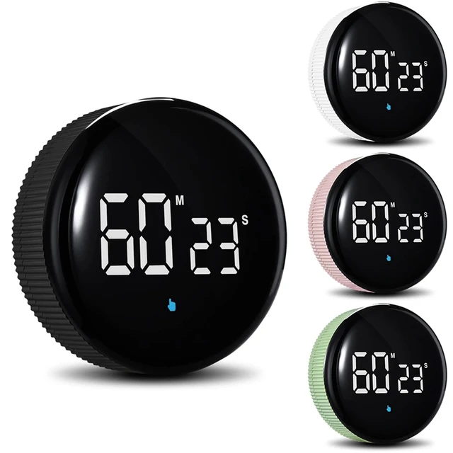 AIMILAR Digital Kitchen Timer Clock - Big Screen Countdown Cooking Timers Magnetic with Loud Alarm for Kids Seniors Homework Classroom Yoga Office