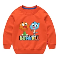 The Amazing World Of Gumball Graphic Fashion Sweater For Boys And Girls Children's Sports Pullover Outdoor Sports Hoodie