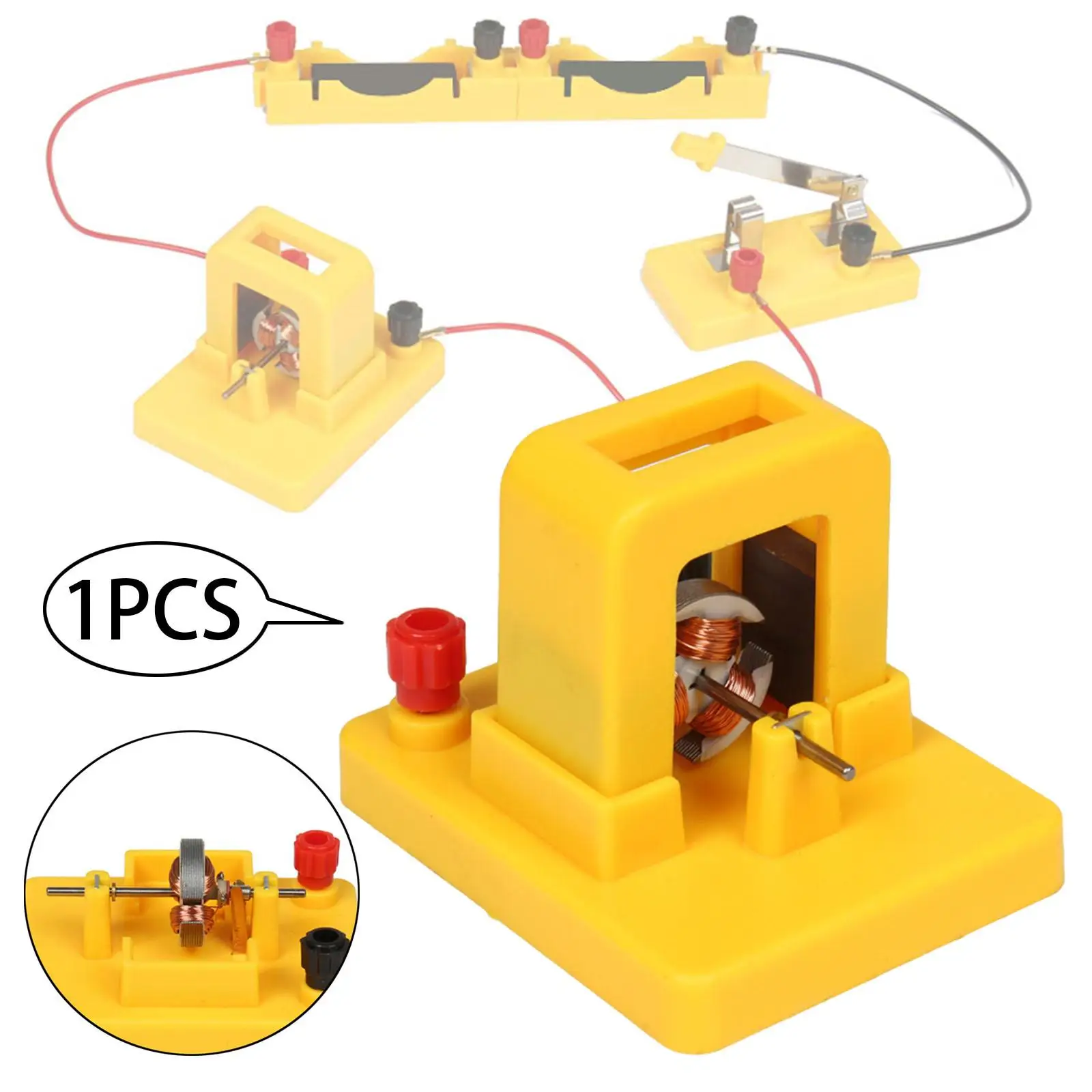Kids Electricity Electric Motor Learning Learning Tool DC Crafts Experiment Toy for Children Teaching Tool High School
