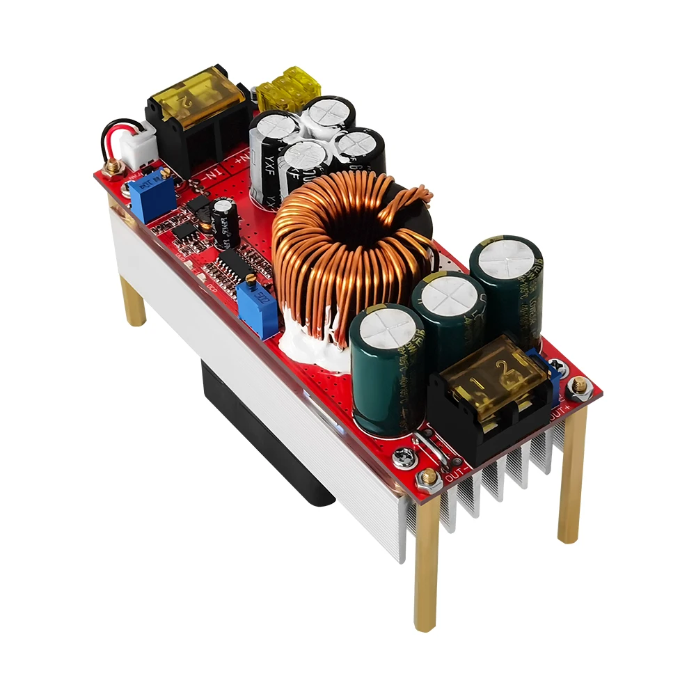 Dpofirs DC-Boost-Wandler - Hochspannungs 8-32V 12V bis ±45V-390V ZVS-Kondensator Laden Netzteil Aufwärtswandlermodul