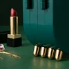 Green Foldable Jewelry Box Storage Organizer with Mirror Plastic Storage Container for Woman Earrings Necklace Desk Storage Rack 4