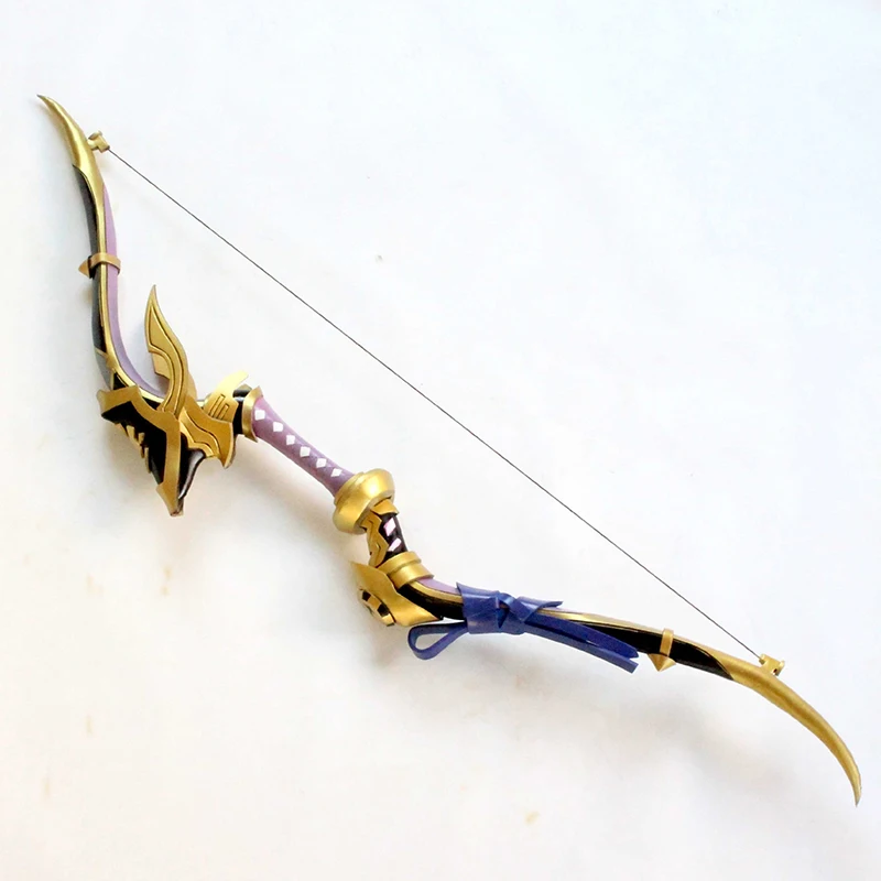 

120CM Game Genshin Impact Yoimiya Hamayumi Bow Cosplay Replica Weapon Halloween Carnival Hand Made Props