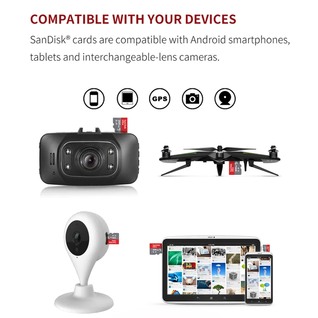 Cartão de Memória SanDisk Micro SD: Armazenamento de Alta Velocidade para Todos os Seus Dispositivos