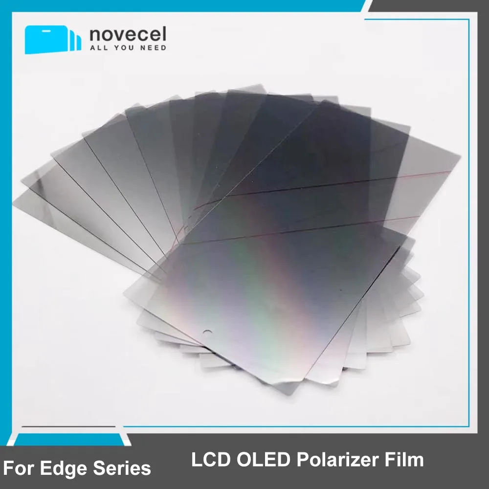 Novecel 10Pcs Lcd Oled Polarizzatore Film Per Samsung Galaxy S8 S9 + S10 Note 8 9 20 Plus S20 S21 Touch Screen Display Pellicola Polarizzata