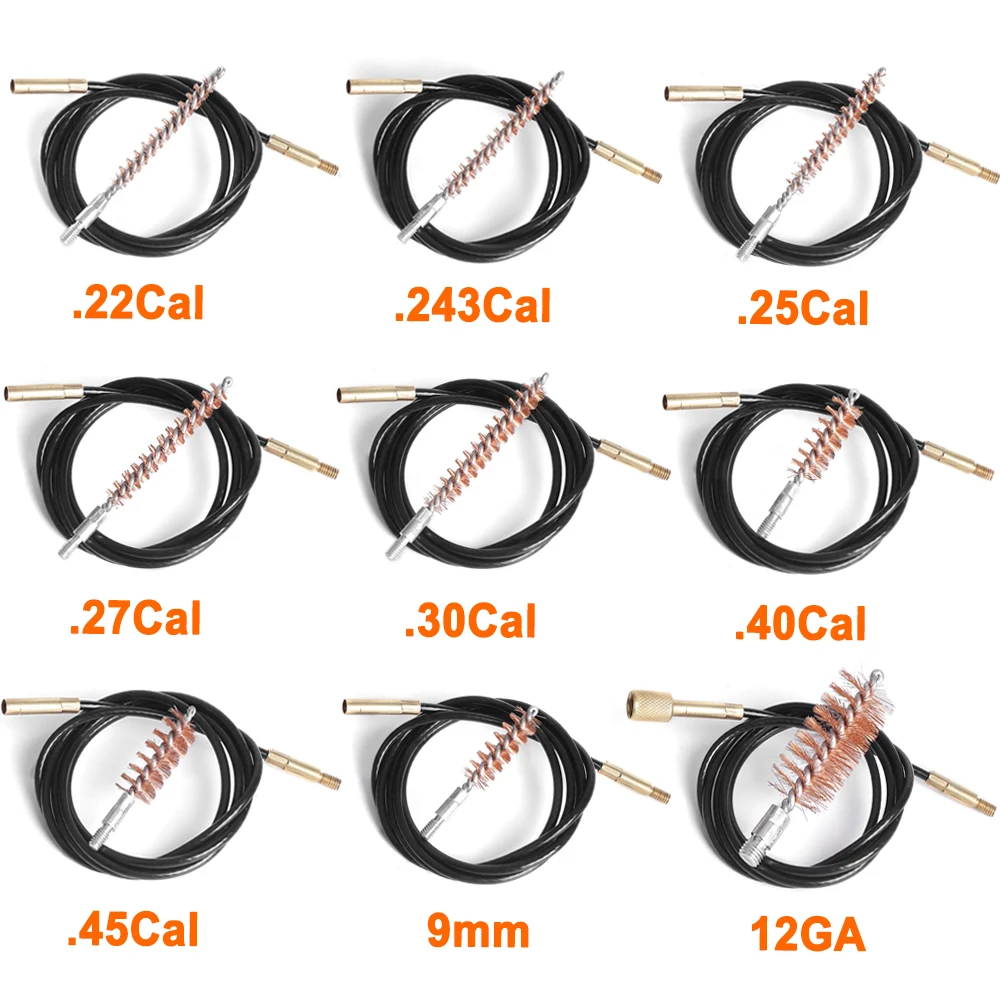 TacticalGunBoreCleaningSet223045Cal12GAPistolRifleBarrel