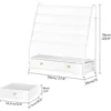 4-Tier Toddler Bookshelf with 2 Fabric Drawers, Metal Kids Bookshelf and Toy Storage,for Kids Room,Living Room,Study Room, White 2