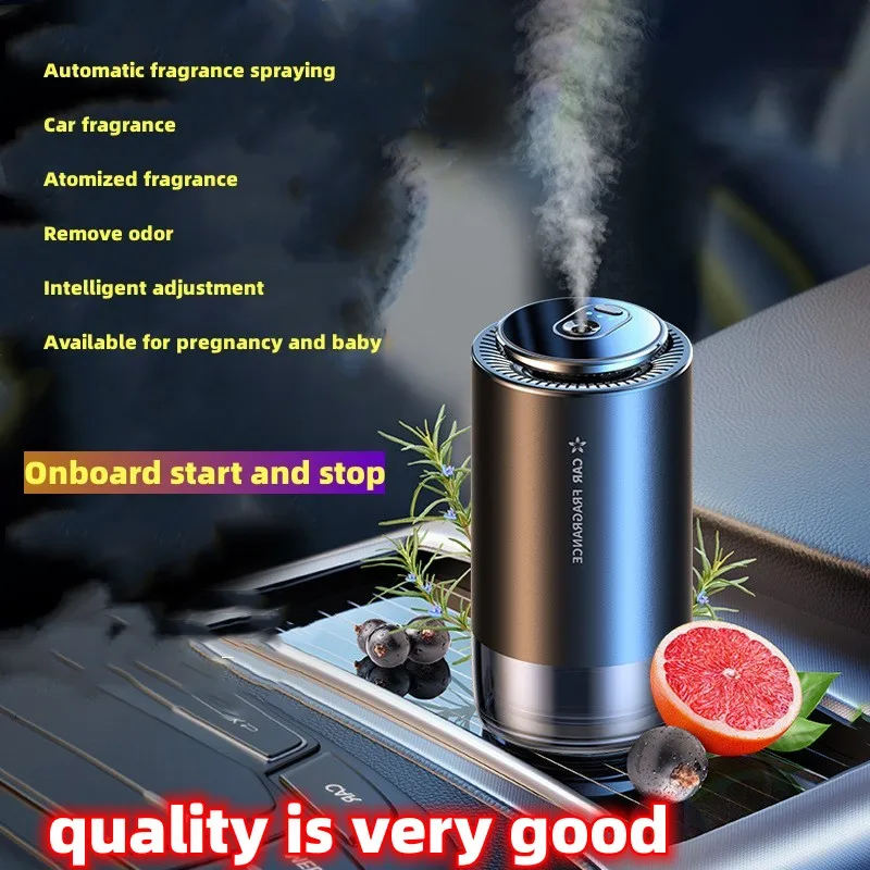 Diffuseur d'arôme d'huile essentielle d'aromathérapie de voiture  atomisation intelligente purificateur de voiture d'aromathérapie haut de  gamme parfum