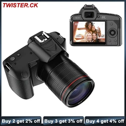 D5 Video Camera 4K Recording Camera Digital Shoot Camera With 16X Digital Zoom 4K Dual Lens Night Vision Professional Camcorder