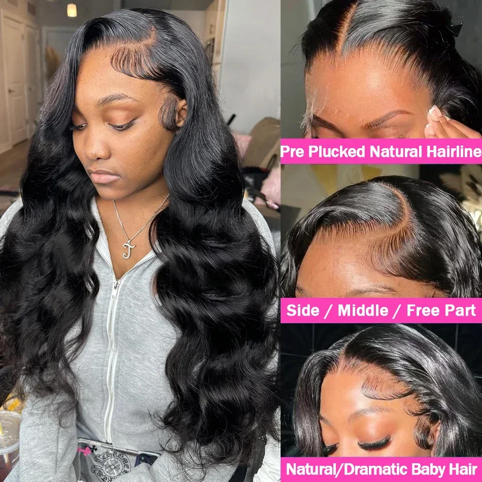 Le Mythe 30 40 Inch 13x6 Cheap Wigs On Sale Clearance Body Wave Human Hair 13x4 HD Lace Frontal Wig For Women 2