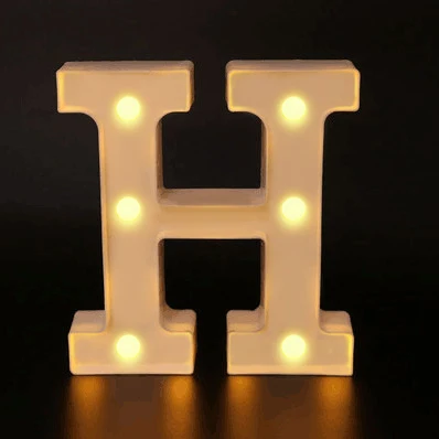 Illuminated Alphabet LED Letter Lamp - Decorative Lighting