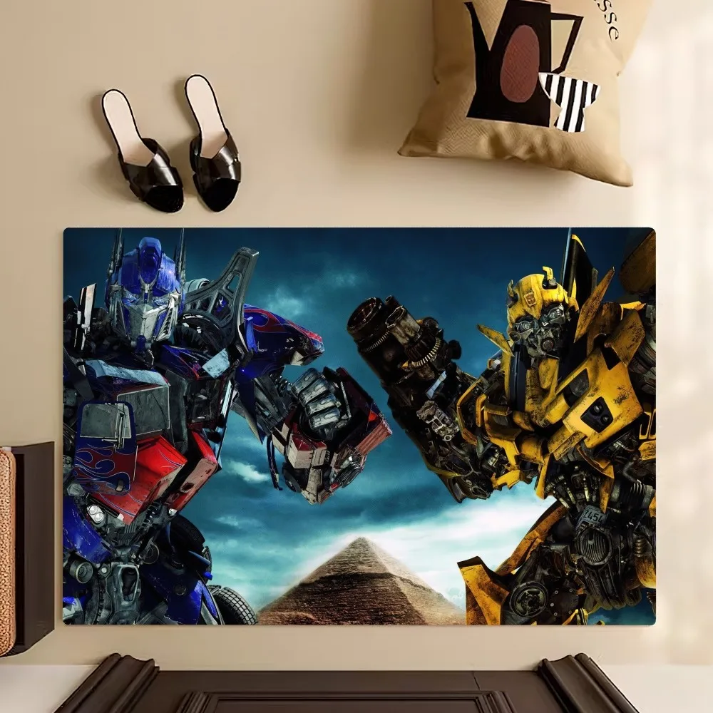 Classical Film T-Transformers Cool Floor Mat Bedroom Kitchen Door Bath House Super Absorbent Foot Non-slip 5