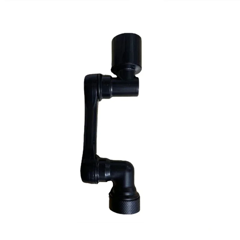 Universal Faucet Rotation Extender Black Faucet Aerator Splash Filter Kitchen Tap Washbasin Faucets Bubbler Nozzle Robotic Arm 6