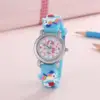 New Fashion Colorful Cartoon Unicorn Student and Children's Watch Quartz Watch Electronic Watch 3