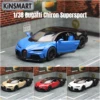 KiNSMART Toy Car Model 1/38 Bugatti Chiron Super Sport Racing Alloy Diecast Miniature Vehicle Collection Gift For Children Boy 1