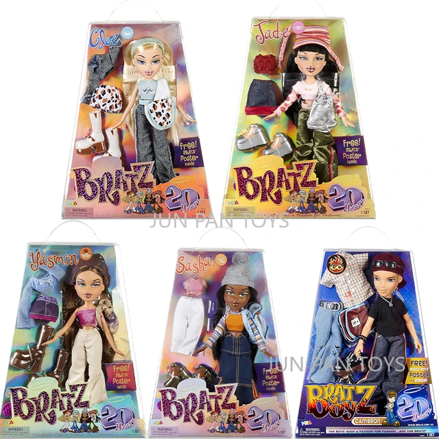 Boneca Bratz original de edição especial, boneca fashion, Jade Yasmin, Sasha,  Cameron, brindes colecionáveis para meninas, 20 anos, 20 anos - AliExpress