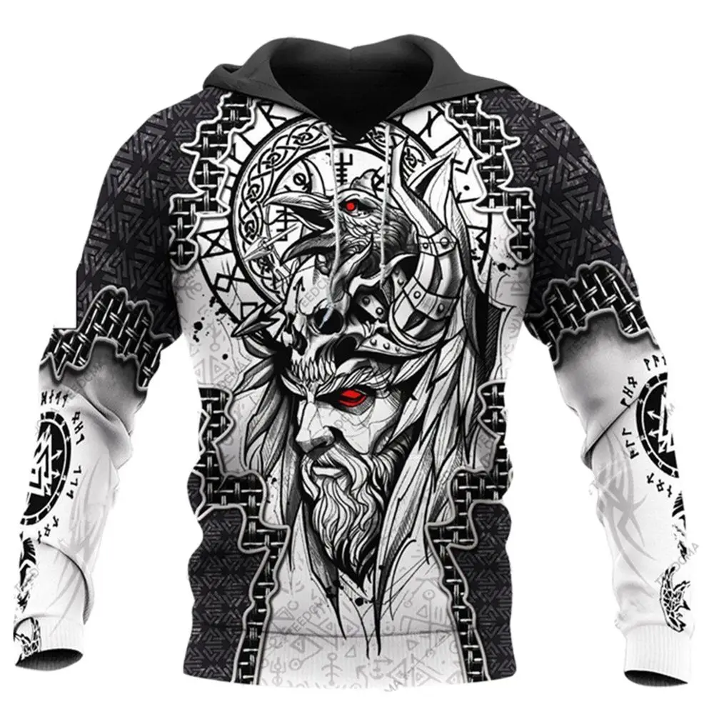 

2023 New Casual Hooded Sweatshirt Men's Hooded 3D Digital Printing Pullover Plus Size Men's Clothing Top Men's Spring and Autumn