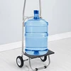Folding Shopping Cart Free Installation Grocery Portable Stainless Steel Trolley Waterproof Fabric Storage Bag 13cm Wheels Cart 2