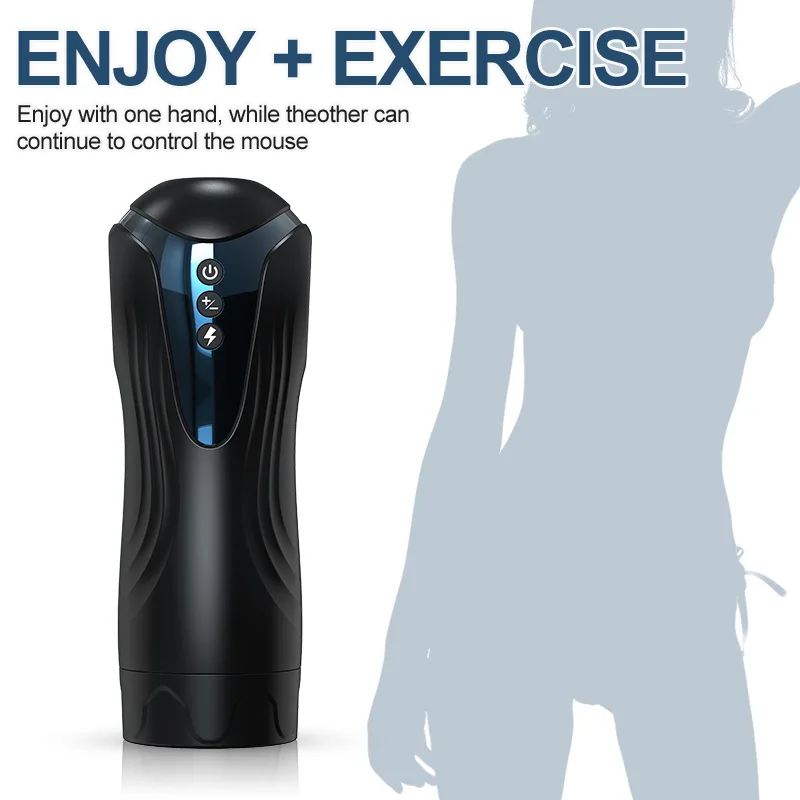 Automatic-Male-Masturbator-Cup-Strong-Vibration-Digital-Blowjob-Machine ...