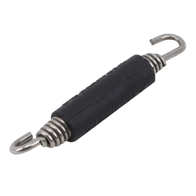 Molle Per Tubi Di Scarico Moto - 2 Pezzi In Acciaio Inox 65mm, Per Moto, Scooter, ATV - Foto 4