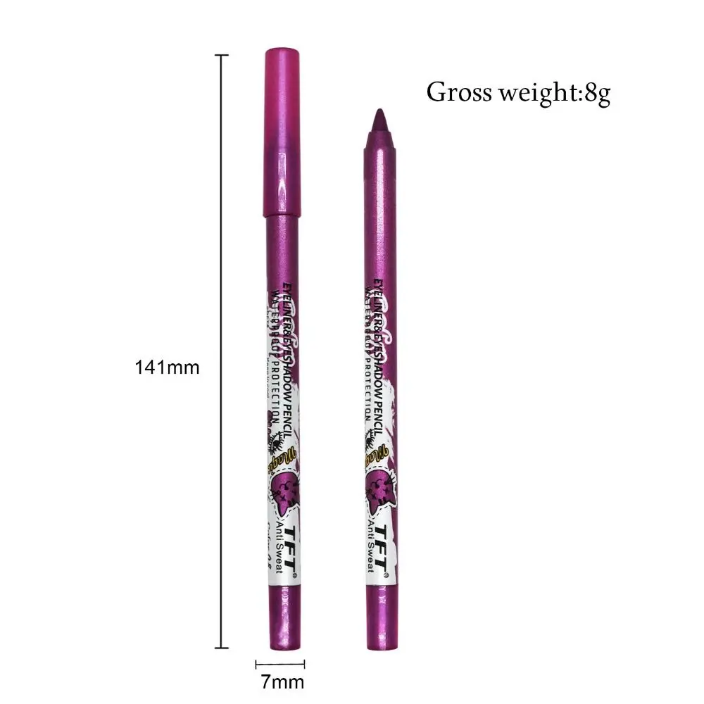 Liquid Eyeliner Eyeliner Pencil Makeup Pen Eyeshadow Eyeliner Long-Lasting Eyeliner Pencil Waterproof Colored Eyeliner Gel Pen