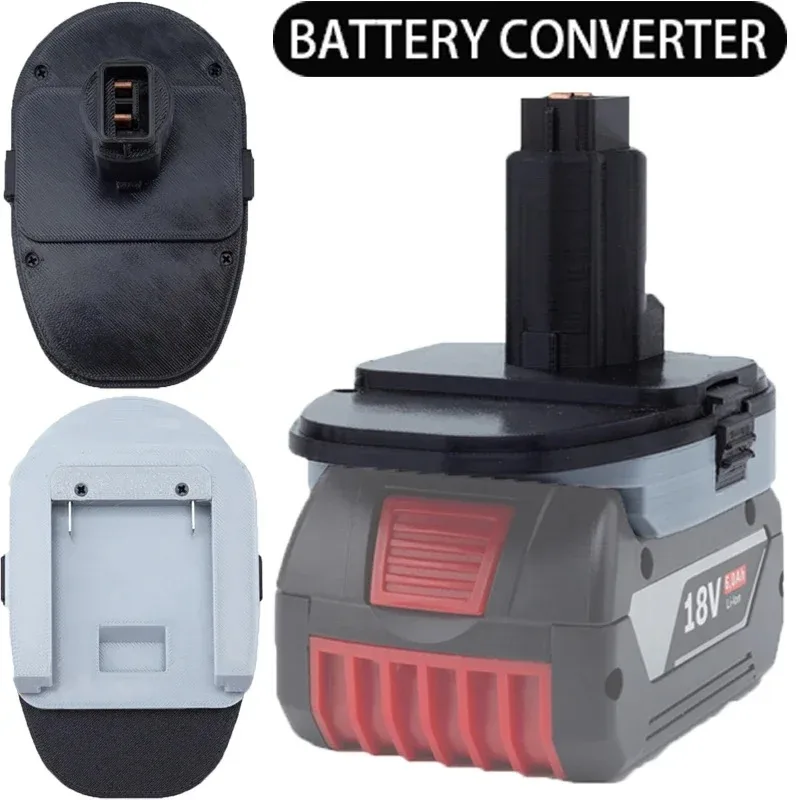 Battery Adapter for DeWalt Nickel 18V Tools Converter to Bosch 18V Li-Ion Battery Adapter Power Tool Accessories