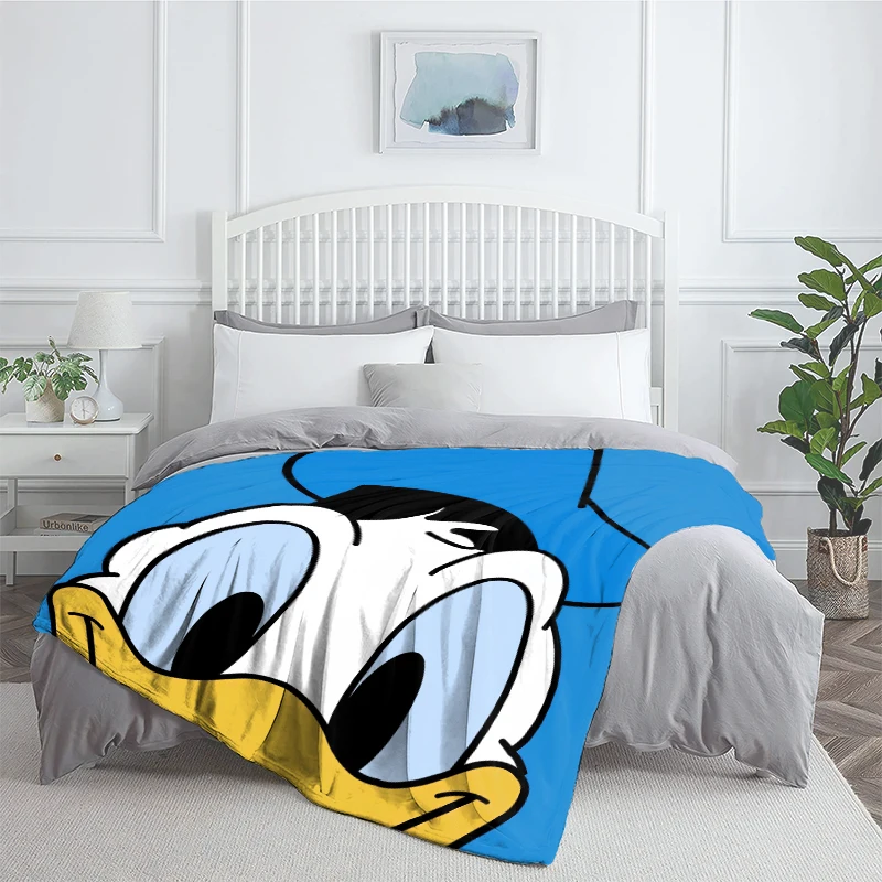 Couverture bébé bleue grand lit