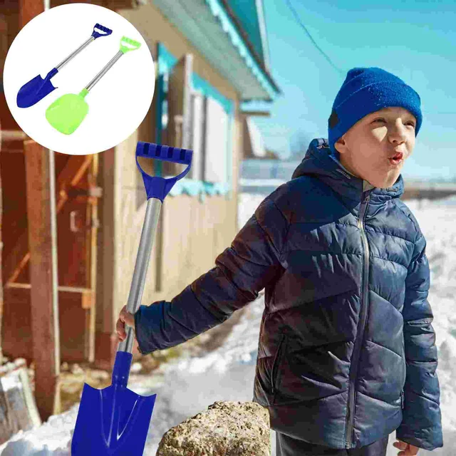 Snowball Clip Outdoor Toys Winter Removal Tool Kids Sand Spade Beach Plastic Shovels Multifunction Deicing Child Trowel 3