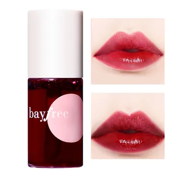 Silky Liquid Lipstick Lip Stain Tint Natural Effect Lips Eyes Cheeks Liquid LipTint Lip Gloss Makeup Tint Dyeing Lipstick 1