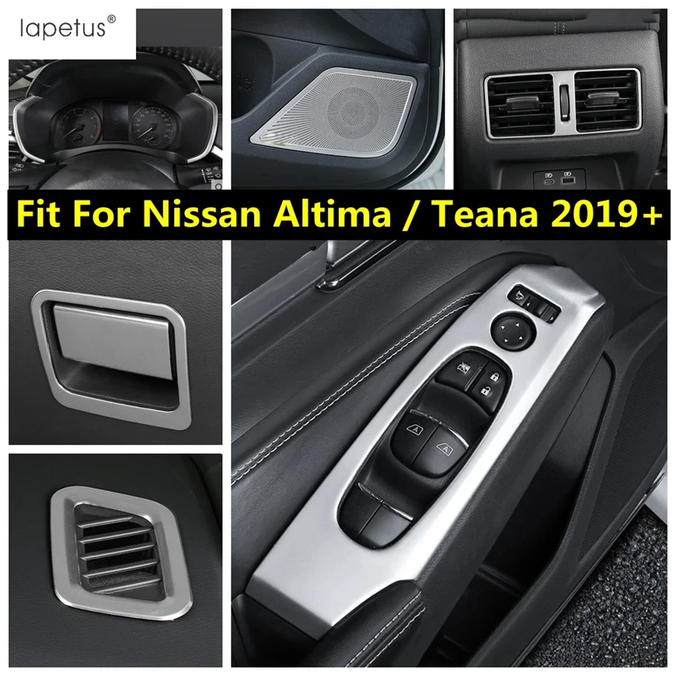 

Window Lift / Glove Box / Dashboard Panel Strip / Air Outlet Vent Cover Trim Accessories For Nissan Altima / Teana 2019 - 2022