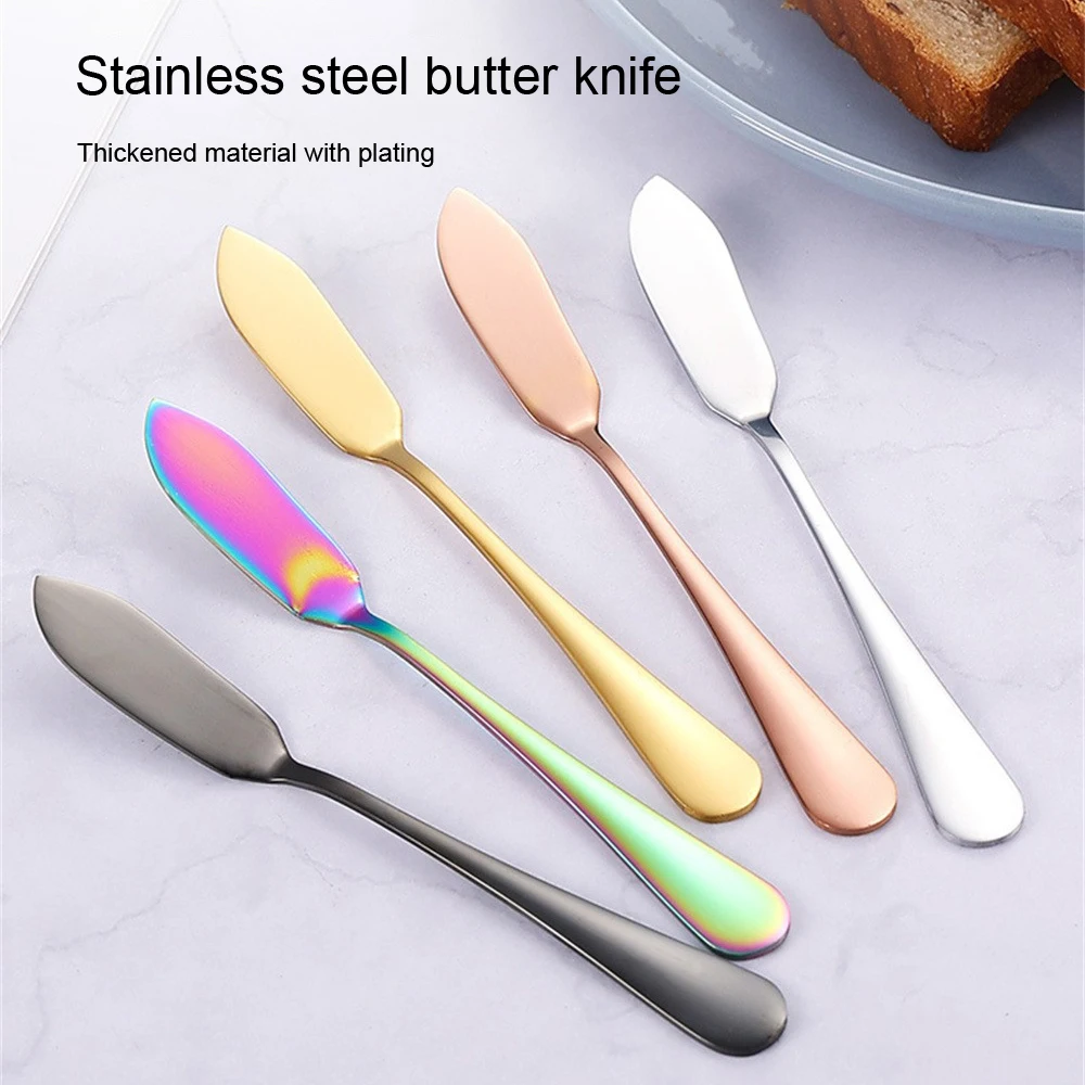 Jam Spreader Durable Health Convenient Widely Used Solid Must Have Best Butter Knife Stainless Steel Knife Butter Amazing