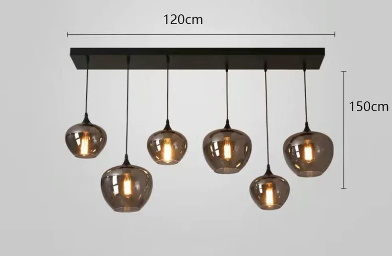 LED Chandelier in Dining Room