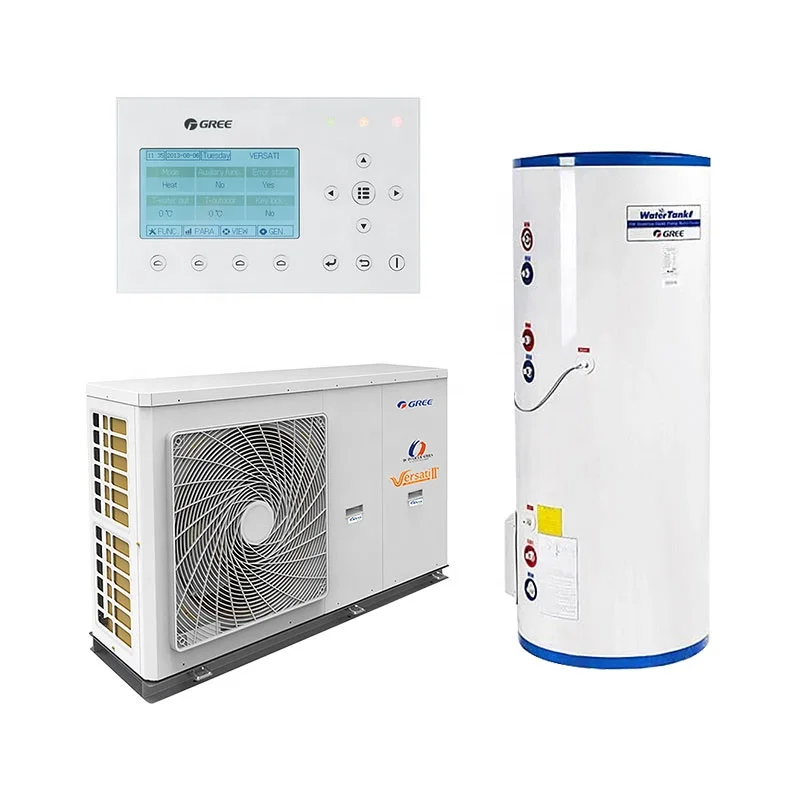 Puremind Gree Air Source to Water Heat Pump Water Heater Factory OEM Heating  And Supplying Hot Water Heat Pump - AliExpress